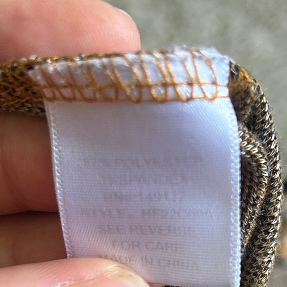 Altar'd State Black and White Plaid Skort Casual Preppy Small - Picture 3 of 7